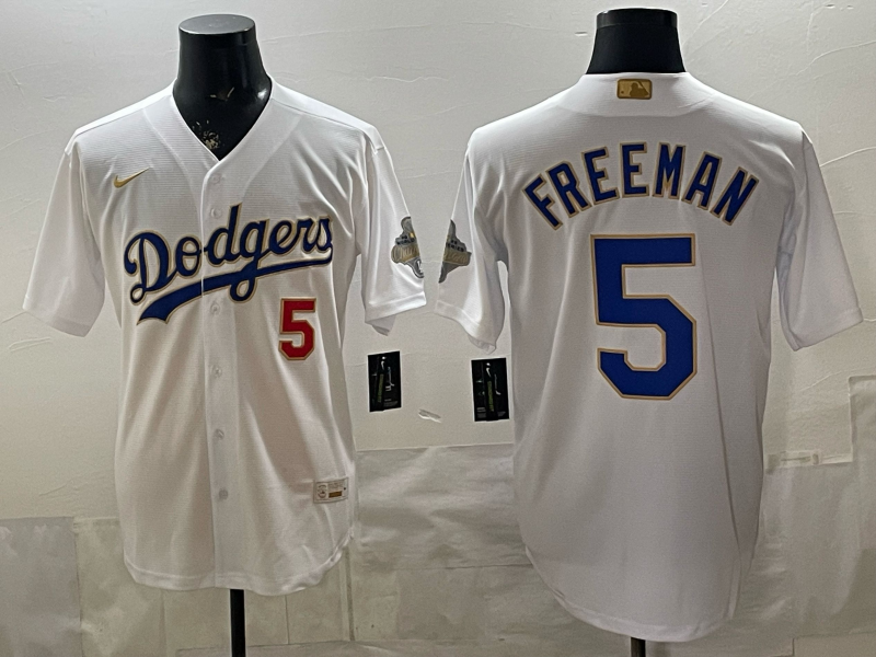 Men 2026 Los Angeles Dodgers #5 Freeman White Game Nike MLB Jersey 04003001->->MLB Jersey
